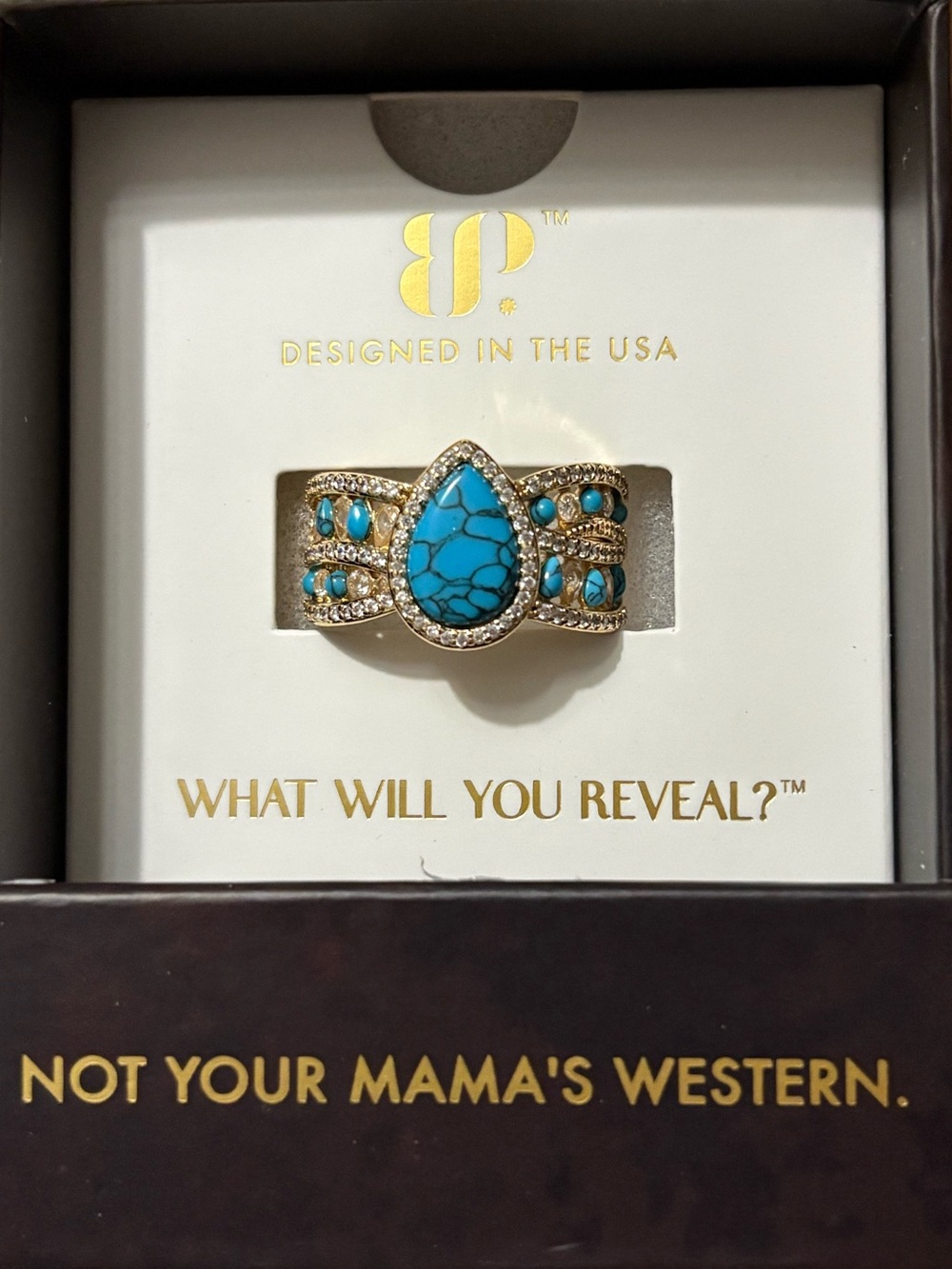 BP Outlaw Ring- RG49481 Prairie Moon, sz11